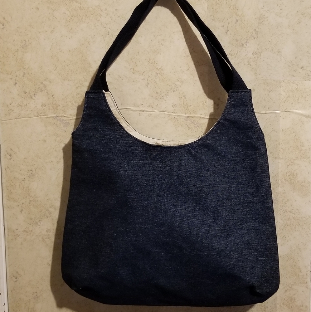 Denim Hobo Bag